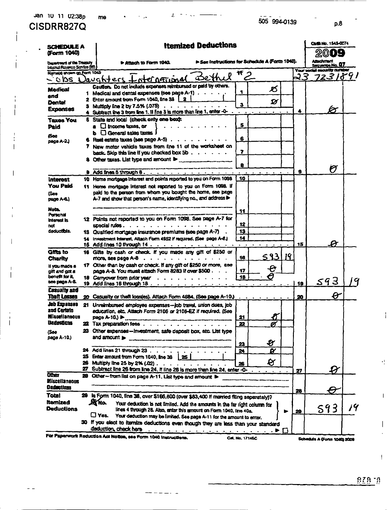 Image of first page of 2008 Form 990ER for Jobs Daughters International - 2 Bethel