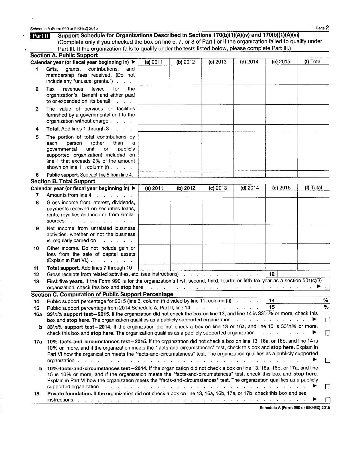 Image of first page of 2014 Form 990EZ for Southern New Hampshire Rescue Mission