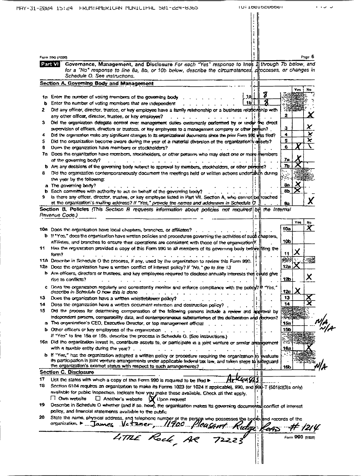 Image of first page of 2009 Form 990OR for Kiwanis International - K03650 Pulaski Heights Little Rock