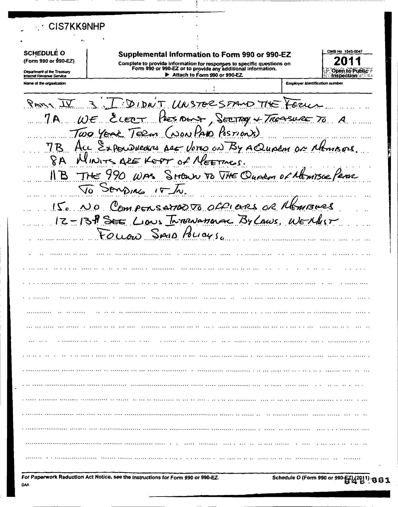Image of first page of 2009 Form 990OR for International Association of Lions Clubs